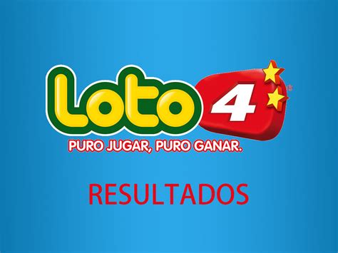 resultado de loto 4.